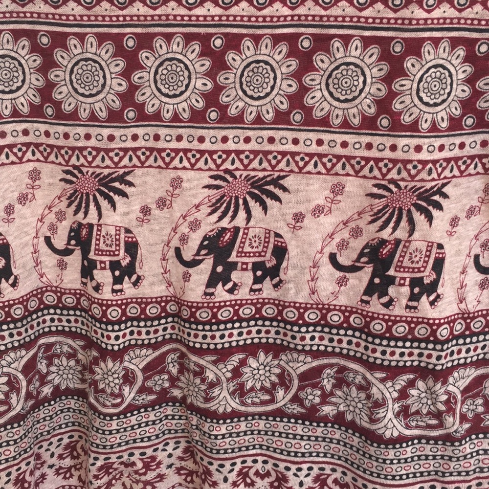 Elephant print shirt